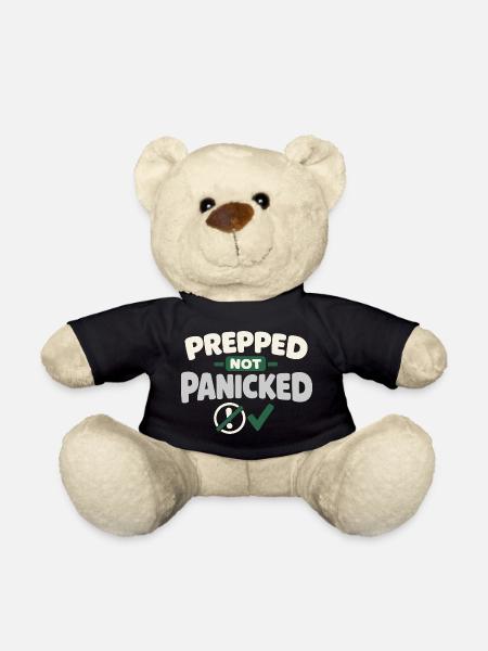 Ruhe Schlägt Panikbereitschaft, Lebensstil, - Teddy - Schwarz
