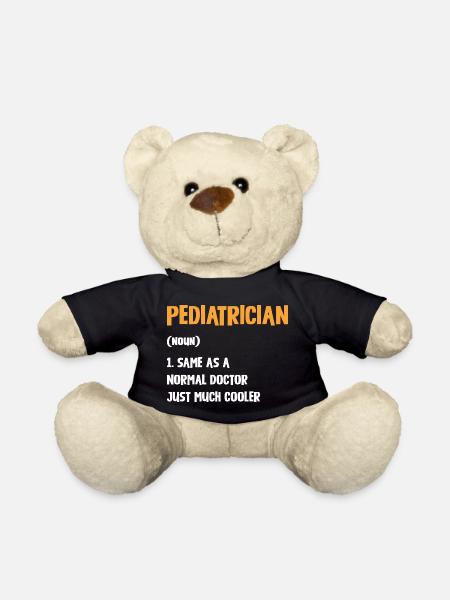 Pädiater mit Extra-Stil - Teddy - Schwarz