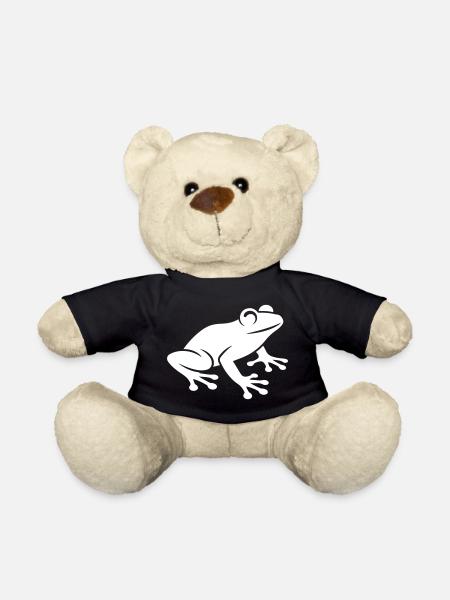 Frosch Symbol - Teddy - Schwarz
