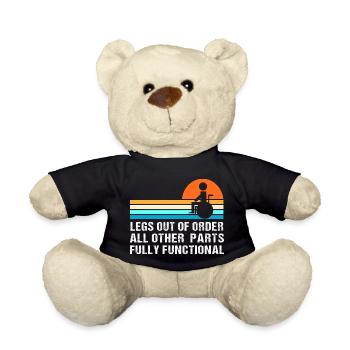 Rollstuhl - Teddy - Schwarz - Vorne