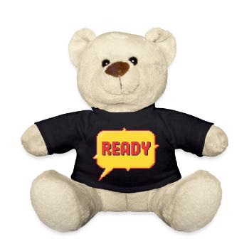 Ready Pixel Burst - Teddy - Schwarz - Vorne