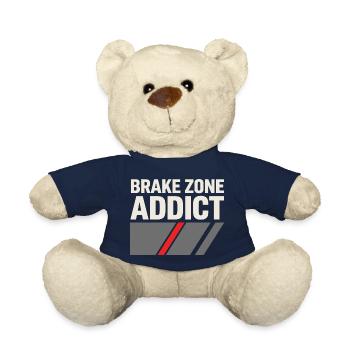 Track Day Brake Dust Hpde Track Car Autocross - Teddy Bear - french navy - Front