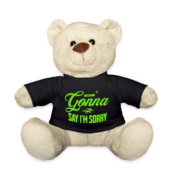 Never Gonna Say I’m Sorry - Teddy - Schwarz - Vorne