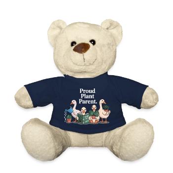 Pflanzen Shirt Gänse Garten Geschenk Idee - Teddy - French Navy - Vorne