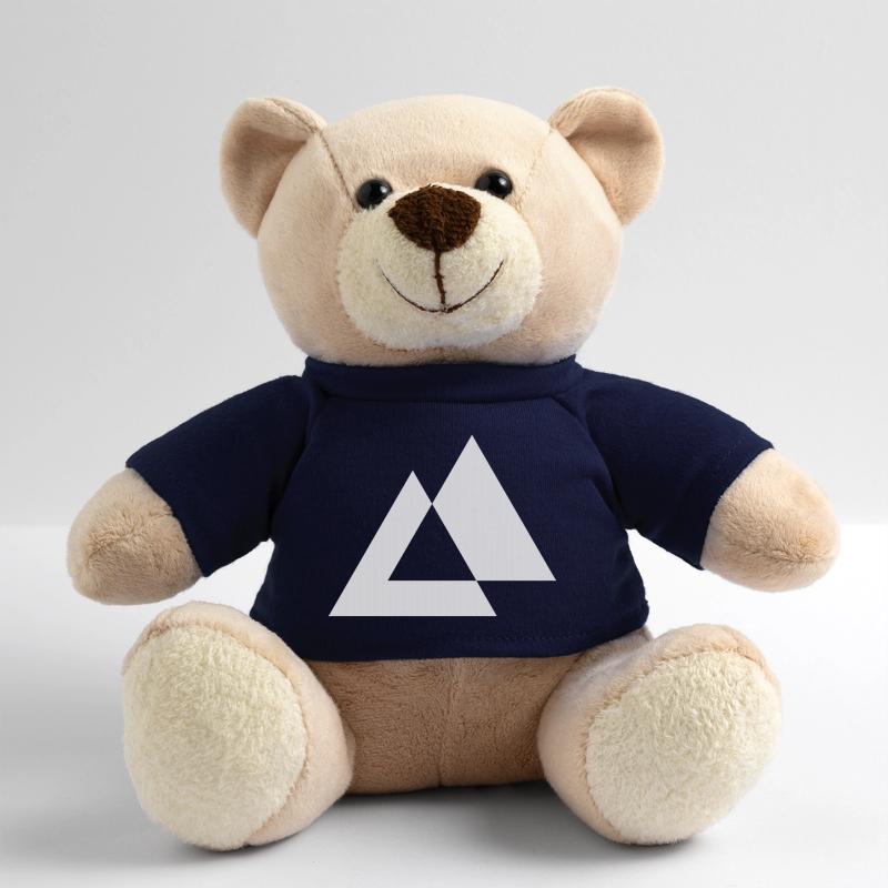 Geometric Triangles design Teddy Bear