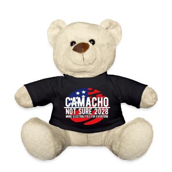 Parodie d’emblème Camacho 2028 Drôle Je ne sais pas - Nounours - noir - Devant