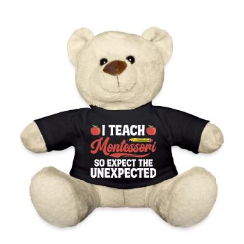 Montessori-Arbeiterbildungsmethode Montessori - Teddy - Schwarz - Vorne