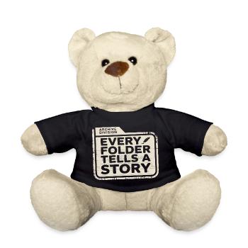 Every Folder Tells a Story - Teddy Bear - black - Front