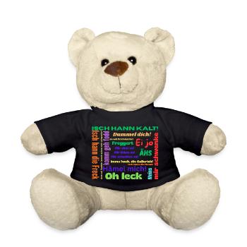 Saarland - Teddy - Schwarz - Vorne