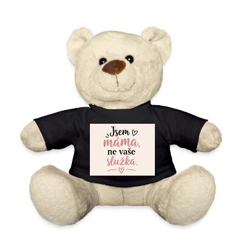Ich bin Mama, nicht deine Putzfrau - Teddy - Schwarz - Vorne