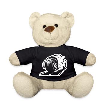 Autoreifen Driften Symbol - Teddy - Schwarz - Vorne