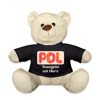 Pflegedienstleistung PDL - Teamgeist Pflege - Teddy - Schwarz - Vorne