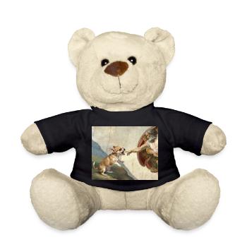 Dog God Hand Chihuahua Dogs meme - Teddy Bear - black - Front