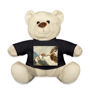 Hund Gottes Hand Beagle Hunde meme - Teddy - Schwarz - Vorne