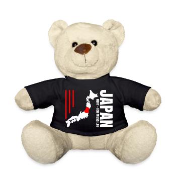 Emigrate to Japan - Teddy Bear - black - Front