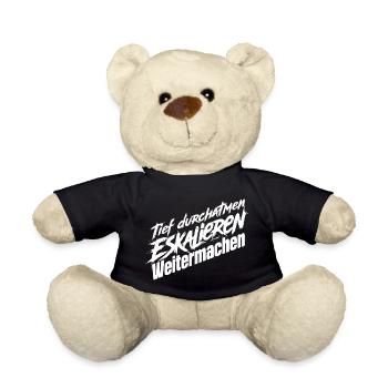 Nerven Behalten - Teddy - Schwarz - Vorne