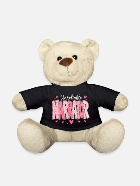 Unzuverlässiger Erzähler, Buchliebhaber, Autor - Teddy - Schwarz