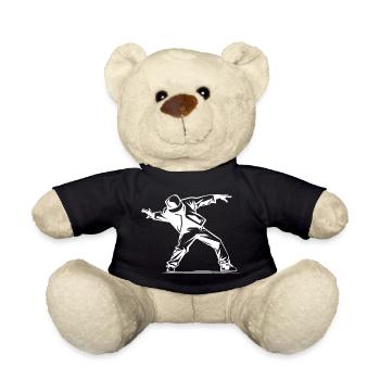 Breakdancer Skizze - Teddy - Schwarz - Vorne