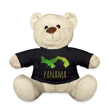 panama - Teddy Bear - black - Front