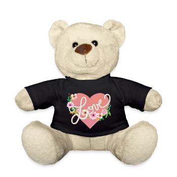 Love - Nounours - noir - Devant