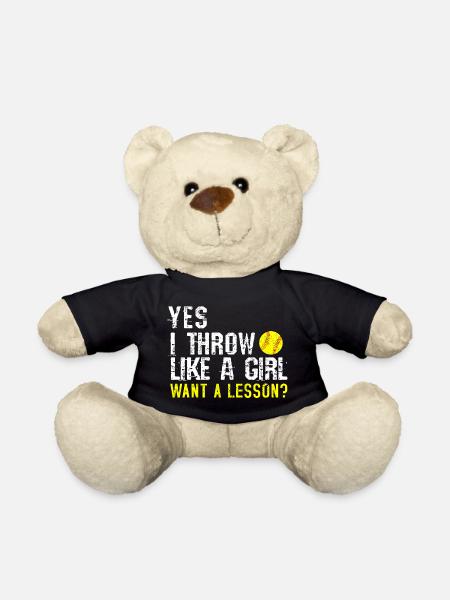 Softball - Teddy - Schwarz
