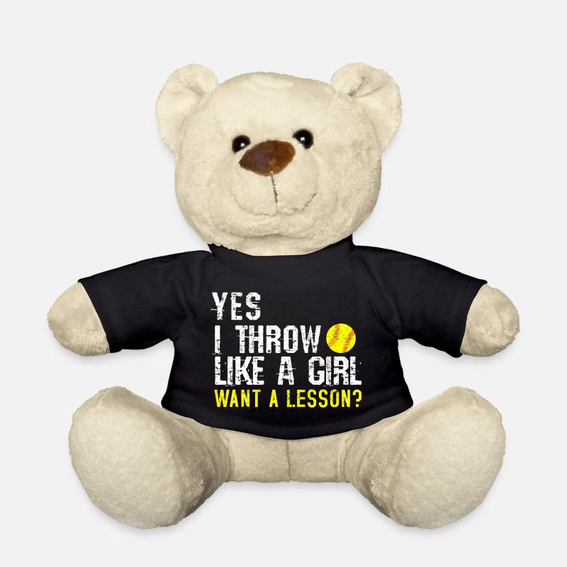 Softball - Teddy - Schwarz