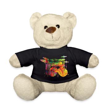 Schlagzeug - Teddy - Schwarz - Vorne