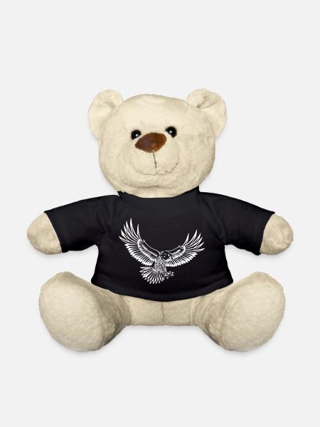 Eagle - Teddy Bear - black