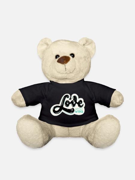 Love - Teddy Bear - black