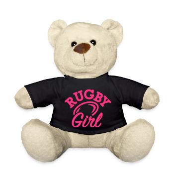 Rugby - Nounours - noir - Devant