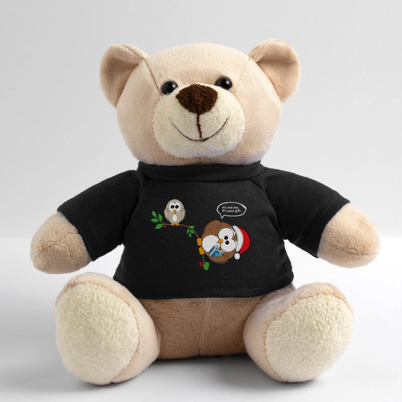 Christmas owl Christmas present gift Teddy Bear