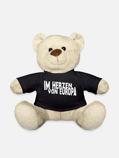 Im Herzen von Europa - Teddy - Schwarz