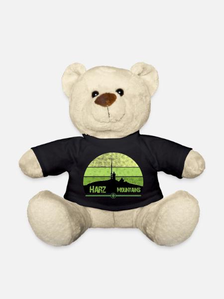 Harz Mountains - Brocken - Wir lieben den Harz - Teddy - Schwarz
