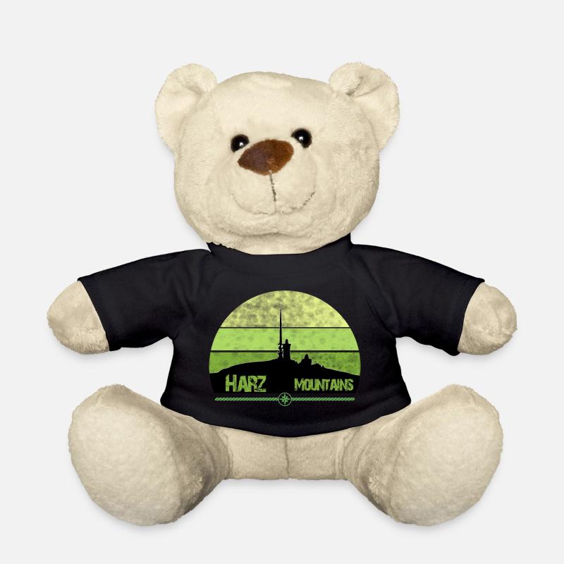 Harz Mountains - Brocken - Wir lieben den Harz - Teddy - Schwarz