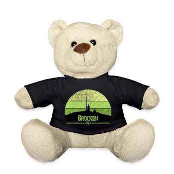 Harz Style - Brocken - Wir lieben den Harz - Teddy - Schwarz - Vorne