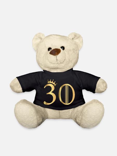 30 ans - Nounours - noir