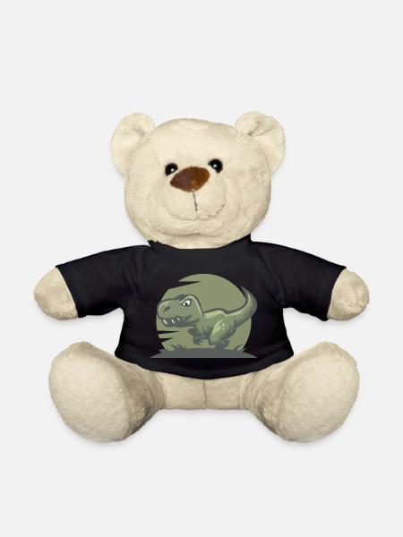 Dinosaurier T-Rex - Teddy - Schwarz