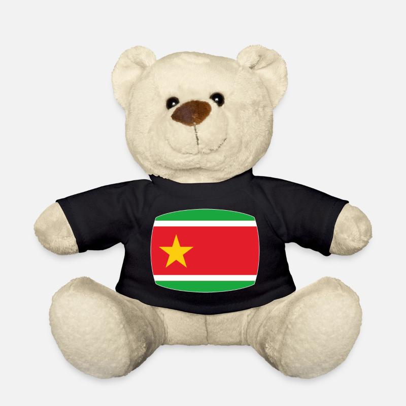 Flagge von Guadeloupe - Teddy - Schwarz