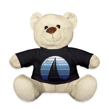Kapitän Segelboot Segler - Teddy - Schwarz - Vorne