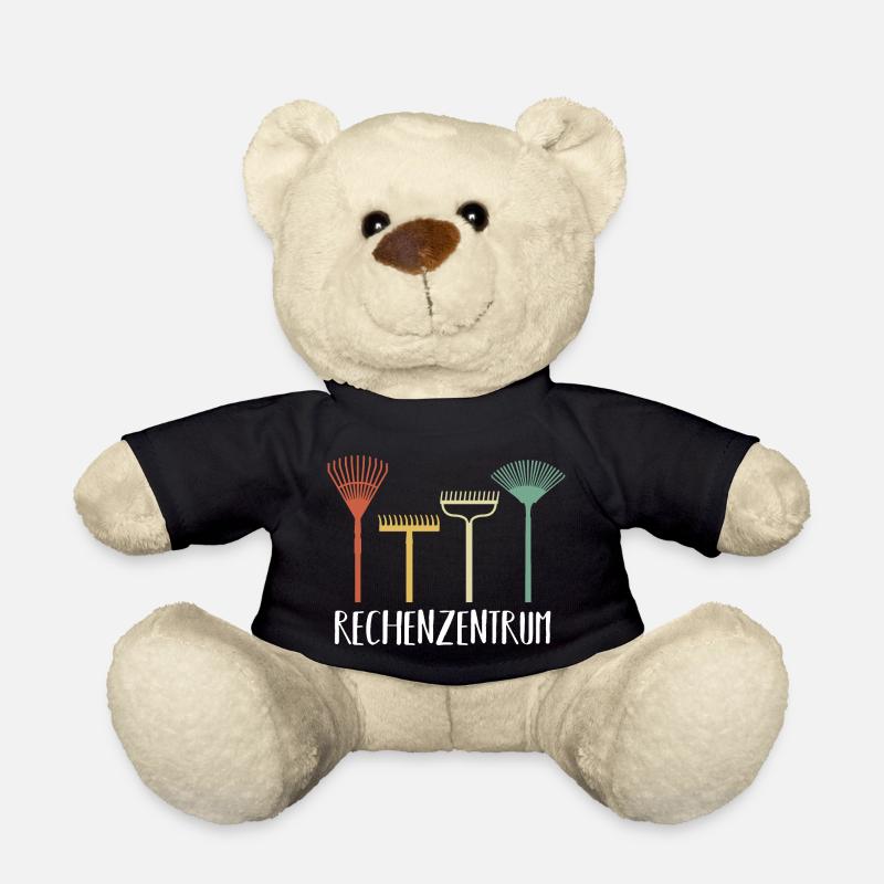 Gärtner Hobbygärtner Rechenzentrum - Teddy - Schwarz