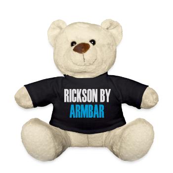 Brazilian Jiu-Jitsu Rickson By Armbar BJJ - Teddy Bear - black - Front