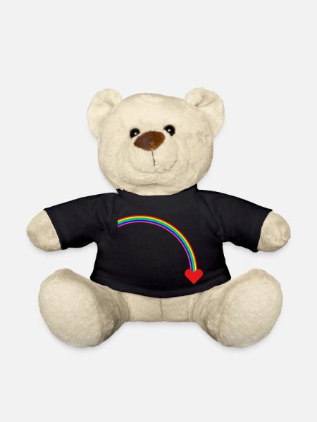 Rainbow - Teddy Bear - black