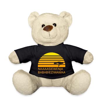 Naaasiewenja-Bababieziwawaa - Teddy - Schwarz - Vorne