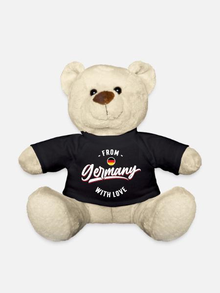 From Germany with love - Teddy - Schwarz