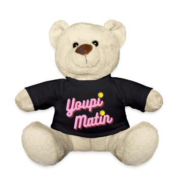 youpi matin - Nounours - noir - Devant