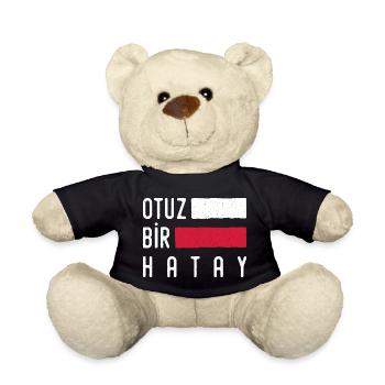 Hatay 31 Türkei Turkiye Geschenk Urlaub TR - Teddy - Schwarz - Vorne