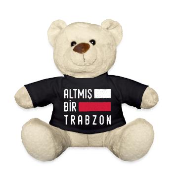 61 Trabzon Türkei Turkiye Geschenk Urlaub TR Türk - Teddy - Schwarz - Vorne