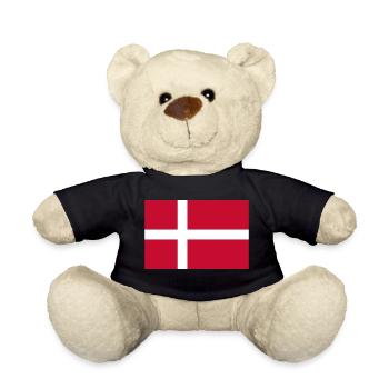 Denmark - Teddy Bear - black - Front