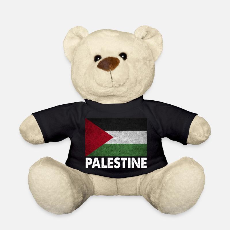Palästina Fun Geschenk - Teddy - Schwarz