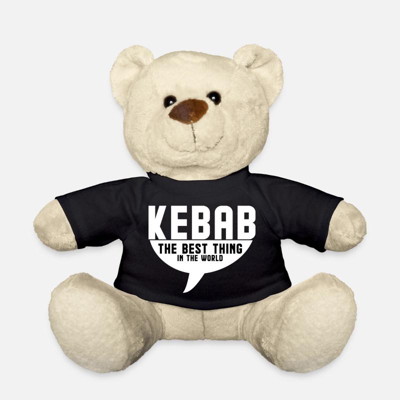 kebab la meilleure chose au monde - Nounours - noir